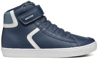 Geox Jungen J Gisli Boy Sneaker, Blau, 37 EU