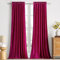 SANCHUNG Heiß Rosa Samt Vorhänge für Wohnzimmer Thermisch isoliert 2 Paneele Rod Pocket Vorhänge für Schlafzimmer 140 x 240 cm