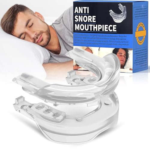 Anti ronquidos Protector Dental,para Evitar Ronquidos Y Rechinar Los Dientes,Anti ronquidos Dispositivo,Mejora para Respiración,Anti ronquidos para Hombres y Mujeres Sueño Nocturno,
