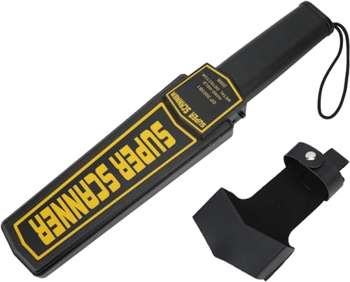 CYTGOUPER GP-3003B1 Baguette de détecteur de métaux portable haute sensibilité pour contrôles de sécurité électroniques dans les aéroports, ports