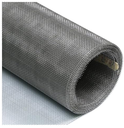 1 rouleau de passoire en acier inoxydable 304, maille 4-500, for cuisine, fil métallique tissé(20 Mesh 1.1mm hole)