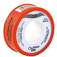 ruban téflon geb olifan - pour raccords filetés métalliques spécial haute densité - 12 mm x 12 m x 0.1 mm