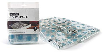 Perfetto Linea Più 0363 Schutzhülle zur Vakuumverpackung, 50 x 70 cm, 2 Stück, Ideal für Reisen