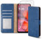 PIXFAB Case for Motorola G05 / Motorola E15 with 2 x Screen Protector Tempered Glass, Leather Wallet Phone Case, Magnetic Book Flip Folio Cover [RFID Protection & Card Slots] and [Kickstand] - Blue