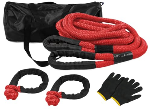 Cinta De Remolque Resistente - Suministros para Remolque de Vehículos,Cuerda para Automotriz | para Sedanes Camiones Autocaravanas Camping Taller de Reparación Invierno Uso Diario Obras