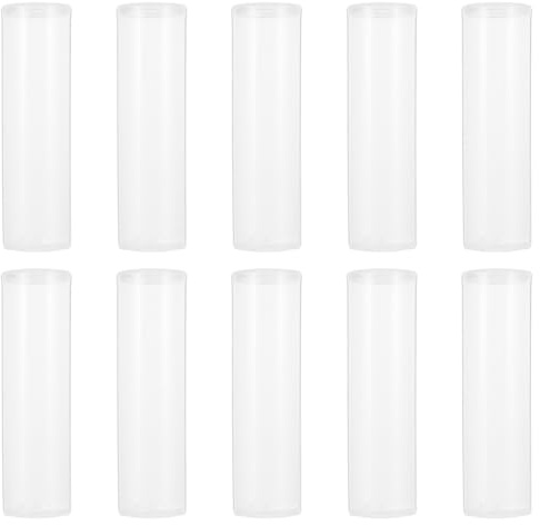 FRCOLOR 10 Pezzi Dispenser per Salviette Umide in Plastica Ricaricabile Contenitore Esterno, Design Moderno e Compatto, per Viaggi e Attività All'aperto, Previene L'essiccazione