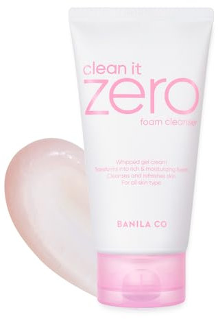 BANILA CO NEW Clean It Zero Foam Cleanser | All Skin Types | Creamy Foam Cleansing with Natural Herbs (150ml / 5.07 fl.oz)