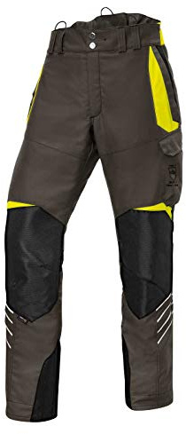 KÜBLER Workwear Pantaloni, Oliva/Giallo di Avvertimento, 76 Donna
