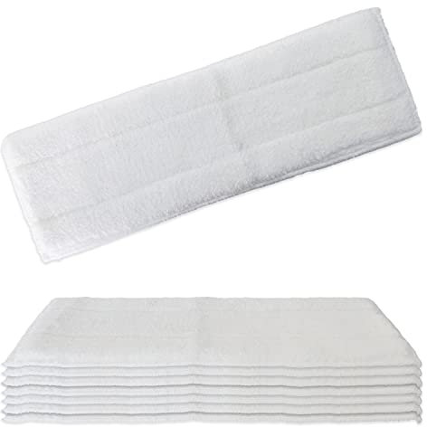8 Mikrofaser-Tuchset waschbar, für Kärcher Dampfreiniger EasyFix SC 2, SC 3, SC 4, SC 5 (8 Bodendüse)