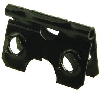 USA Made 10 Self Fastening Picture Frame Easel Back Hinges, Classic Style, Metal, Painted Finish, Silver Color, 1-1/8 Wide, Each Half 3/4 High