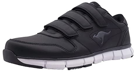 KangaROOS Unisex-Erwachsene K-BlueRun 700 V B Sneaker, Black/Dark Grey 0522, 45 EU
