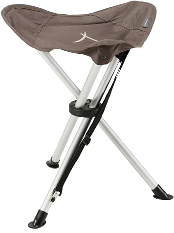 Grand Canyon SUPAI - camping chair, tripod stool foldable - up to 100 kg - aluminium - Falcon (brown)