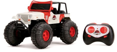 Jada Toys Jurassic Park RC Sea and Land Jeep 1:16, Mehrfarbig, 253255045
