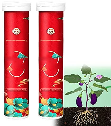 Garten-Universaldünger mit langsamer Freisetzung in Tablettenform, Pflanzendünger in Bio-Qualität, Naturdünger Langzeitdünger für nachhaltig gutes Pflanzenwachstum(2 Flasche)