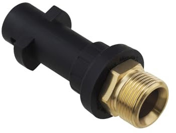 1 cabezal de conversión de pistola de alta presión compatible con Karcher K2 K3 K4 K5 K6 K7 M22 rosca exterior adaptador de limpiador de alta presión