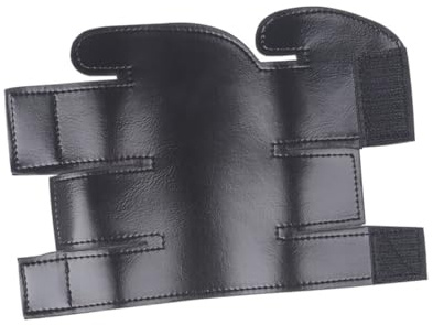 LIGHTAOTAO Trumpet Piston Protector Cover Black Leather to Prolong Service Life Wear-resistant Wrap for Trumpet Valves Suitable for Wind Instrument Accessories