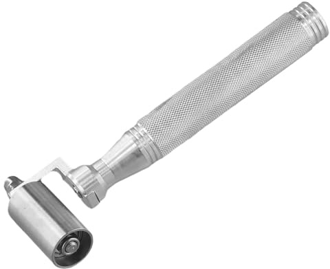 Rodillo de presión plano de acero inoxidable para aplicar rodamientos