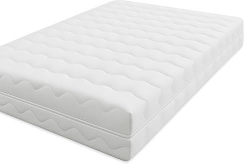 G BETTWARENSHOP – Ersatz Matratzenbezug – waschbarer Matratzenschoner mit Reißverschluss – Allergiker geeignet – Doppeltuch Bezug versteppt 100x200 cm, 18 cm Kernhöhe