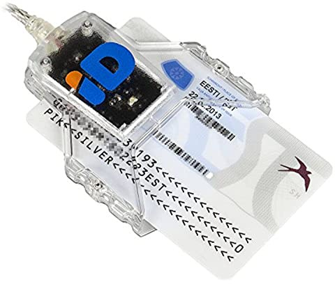 SCROY IDBridge CT30 USB Smart Card Reader Writer for National ID Digital Signature Medical Health Military Government Tachodisc Tachograph Driver Identity Contact Chip eID CAC IC (CT30 USB-A)