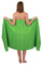 Betz XXL Badetuch - großes Strandtuch - Saunahandtuch aus 100% Baumwolle - Liegetuch - 90x180 cm - Lines - Farbe grün