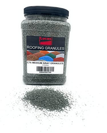 Roofing Granules 6 lb Bottle (C76 Medium Grey)