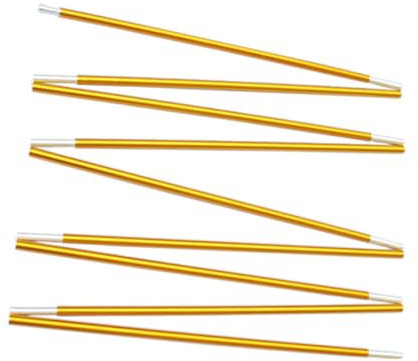 POPETPOP Accesorio para Tienda de Campaña Paquete de 2 Varillas de Aleación de Aluminio para Tienda de Campaña 3 33 M de Resistencia