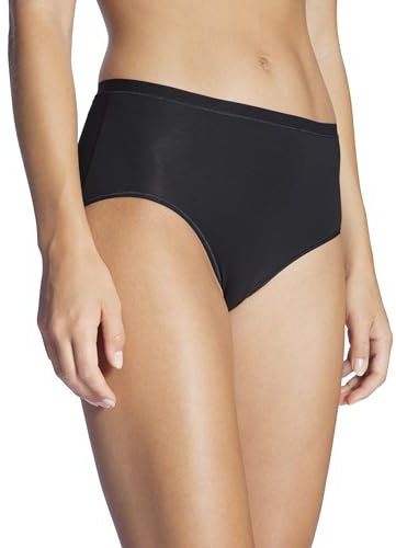CALIDA Natural Comfort Slip Damen, High-Waist, natürlicher Glanz und glatter Griff