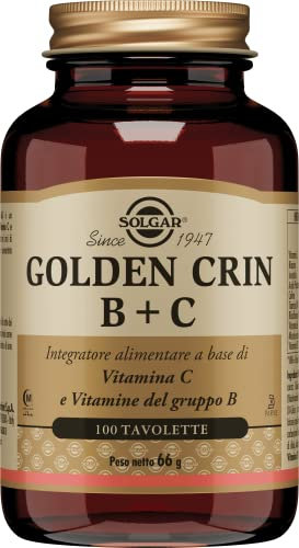 Solgar Golden Crin B+C, Compressa