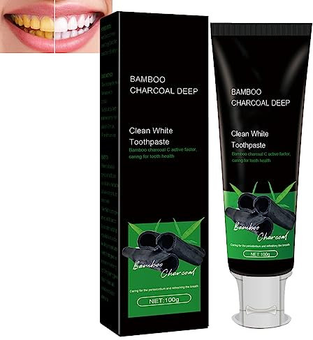 Activated Carbon Deep Cleaning Toothpaste,Teeth Whitening Toothpaste,Charcoal Whitening Toothpaste,Whiten Toothpaste,Black Charcoal Whiten Toothpaste,Bamboo Charcoal Toothpaste,100G