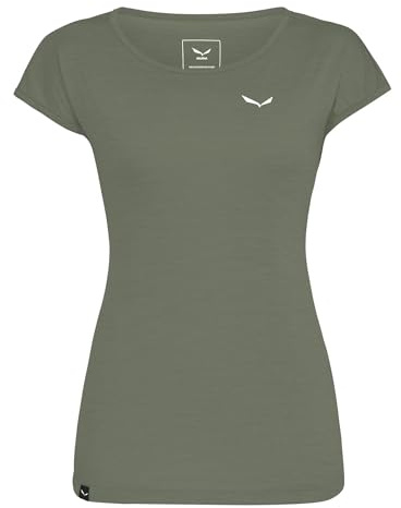 Salewa Puez Melange Dry - Maglietta a Maniche Corte, Taglia XS