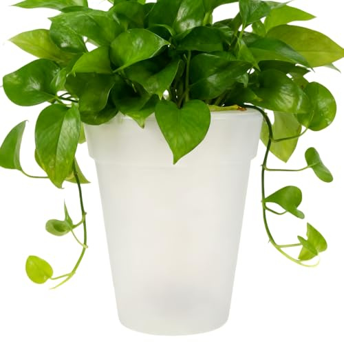 Vaso da fiori LED - Lampade da giardino LED impermeabili | Vaso da fiori Solare,per Prato Giardino Terrazza Esterno Regalo Casa