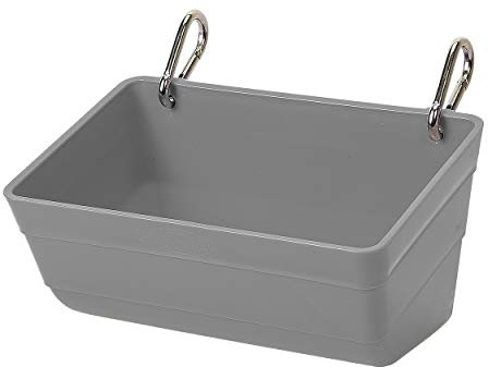 Weaver Leather Livestock Small Animal Feeder, 3 Quart, Gray