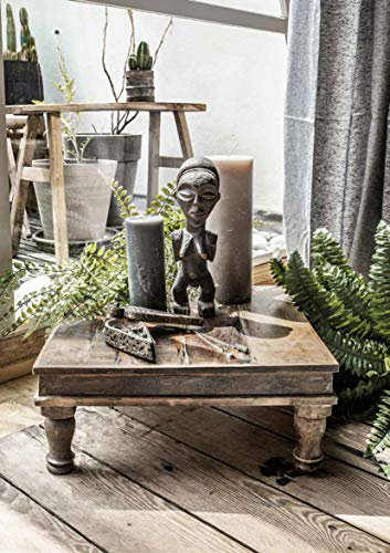 Beistelltisch Bajot Blumentisch Deko-Tisch Vintage aus recyceltem Altholz in verschiedenen Größen