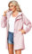 UNIQUEBELLA Upgrade Damen Regenjacke Wasserdicht Regenmantel Winddicht Wetterfest Übergangsjacke Mit Kapuze Mantel Jacke Outdoor