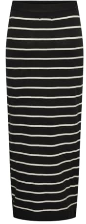 PIECES dam Pcjoy Ankle Slit Knit Skirt Mm Stickad kjol