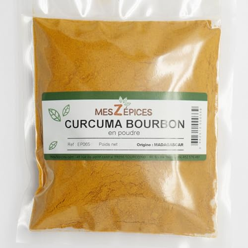 Curcuma bourbon de Madagascar en poudre - Sachet de 5 kg