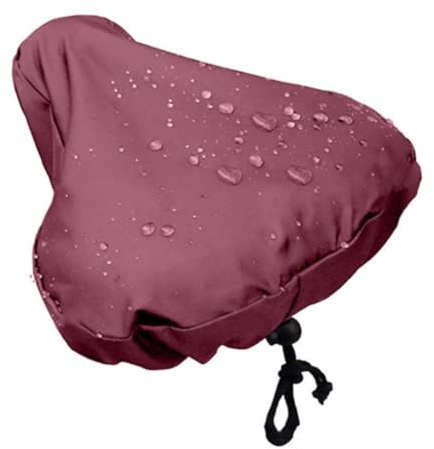 Gettimore 1 funda para sillín de bicicleta, cubierta antipolvo para bicicleta, 27 x 24 cm, para asiento de bicicleta, cubierta de lluvia, piezas de conducción de día lluvioso