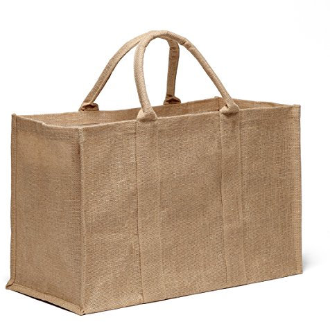 La Cordeline SACJBPFNA multifunktionale Jutetasche Naturfarben 55,0 x 35,0 x 25,0 cm