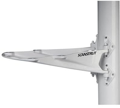 Scanstrut Mast Mount For 18 Inch Radome - White
