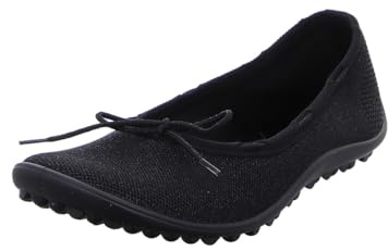leguano Style Tango : chaussures pieds nus élégantes pour femme, Noir , 37 EU