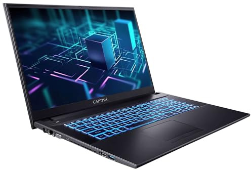 Captiva Notebook Power Starter I76-099 | Intel Core i7 1255U | 64GB DDR4 RAM | Intel Iris Xe Graphics | 2 TB SSD | 17.3 Zoll Full HD 60Hz | Windows 11 Home