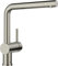 BLANCO LINUS | Küchenarmatur in satin platinum | Hochdruck | Rückflussverhinderer | Keramik Kartusche | Gesicherte Wasserqualität & wassersparend