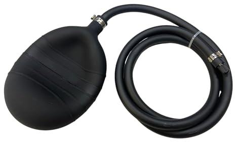 SDTOOLS PVC Flexible Plug Drain Test Air Bag Stopper with Schrader Valve, 40mm, 1¼ inch (4 – 100 mm)