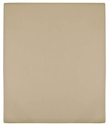 Lenzuolo con angoli elasticizzati in jersey, 140 x 200 cm, in cotone, per la casa e il giardino, lenzuola e biancheria da letto