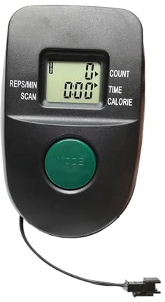 ZEPFJHE Monitor per bici fisse con cardiofrequenzimetro e misurazione delle calorie, per casa e palestra professionale, cyclette con sensore di frequenza cardiaca