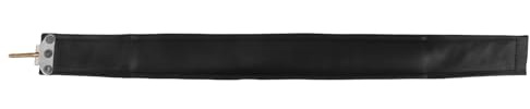 FOMIYES Cinghia per Fisarmonica Basso in Finta Pelle Nero Supporto Mano Regolabile, Accessorio Musicale per Mancini 80-96 Bassi, per Uso Professionale