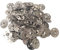 Stainless Steel Slimline Easy fix Washers - 34mm Diameter Pack of 100 Pieces for Insulation Tile Backer Boards