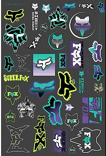Fox Racing Sticker Set Aufkleber