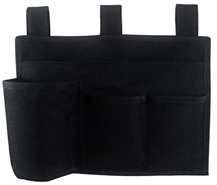 3 Pcs Multi-Pocket Bedside Caddy,Bed Organizer Storage Bag - Practical Bed Caddy Storage Bag for Bunk and Hospital Beds, Baby Bed, and Dorm Rooms Bed Rails A/a