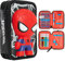 Marvel Federmäppchen Kinder Federtasche Junge Gefüllt Schulmäppchen Fächer Pencil Case Federmäppchen Jungen Schulmäppchen Federpenal Etui Spiderman Avengers Einschulung Junge (3D Spiderman)